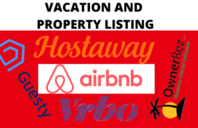 Gig Preview - List properties on airbnb guesty ownerrez hostaway vrbo