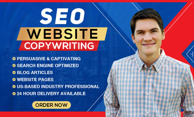 Gig Preview - Create captivating copywriting for SEO website content