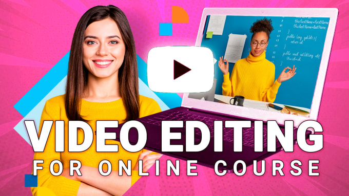 Gig Preview - Edit video lessons for udemy kajabi thinkific online course