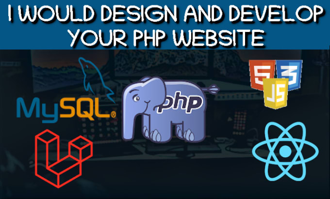 Gig Preview - Design and develop your PHP website