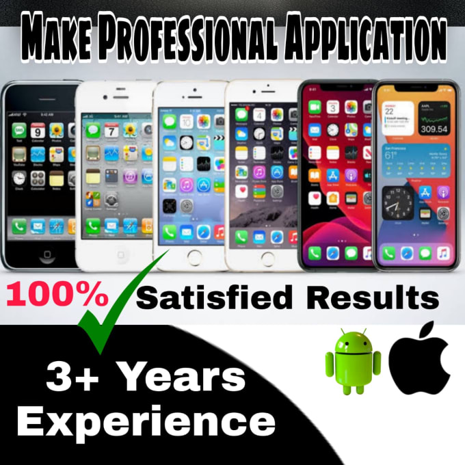 Gig Preview - Develop professional android and IOS applications