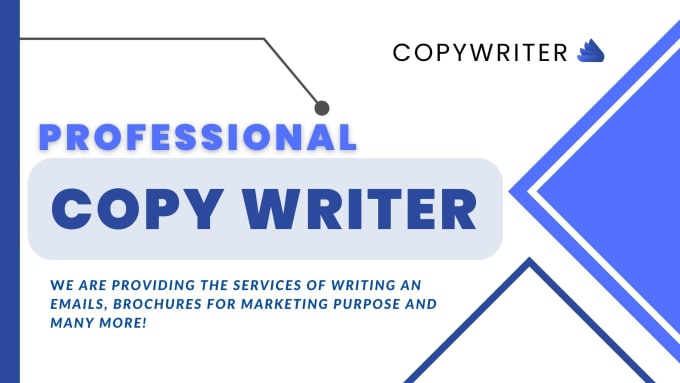 Gig Preview - Do copy writing for marketing and business purposes