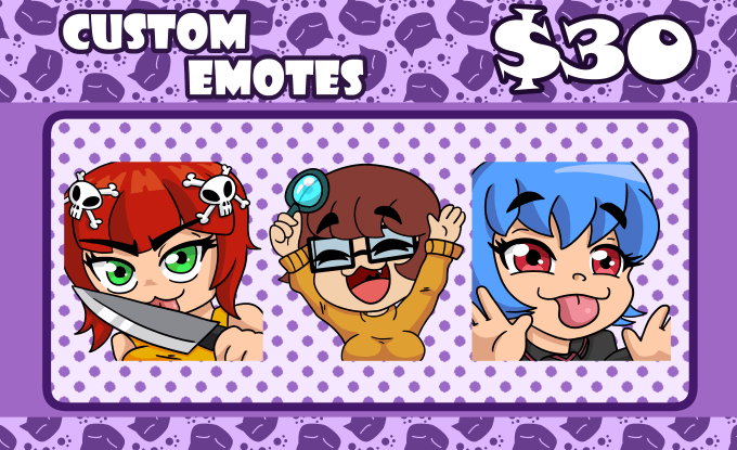 Gig Preview - Create cute chibi emotes nsfw or sfw