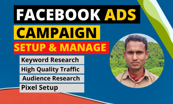 Gig Preview - Be facebook ads manager, run fb ads campaign, shopify fb ads