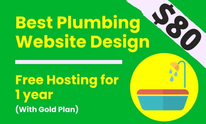 Gig Preview - Create best plumber website design for your plumbing company using wordpress