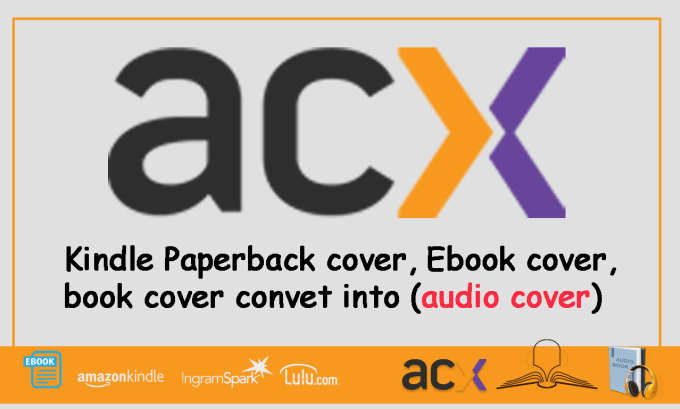 Gig Preview - Convert ebook cover to acx or audible audiobook cover art within 2 hrs