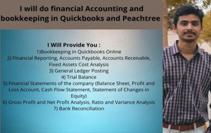 Gig Preview - Manage your bookkeeping and accounting in quickbooks