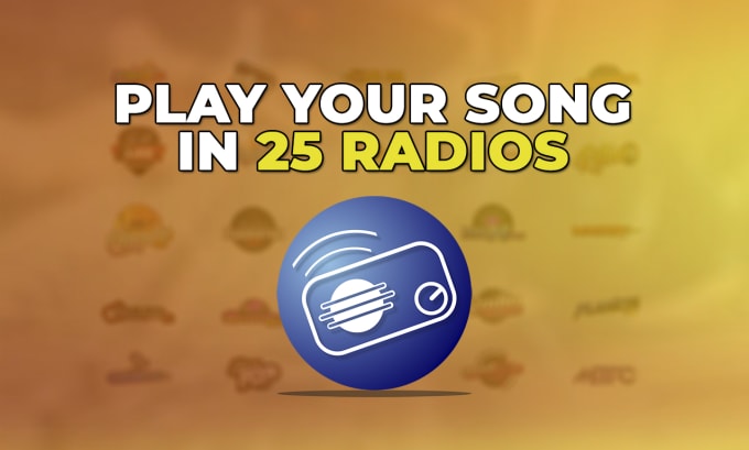 Gig Preview - Promote and play your song on 25 top radio stations