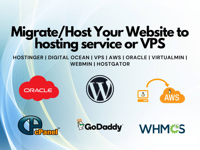 Gig Preview - Host or migrate your website