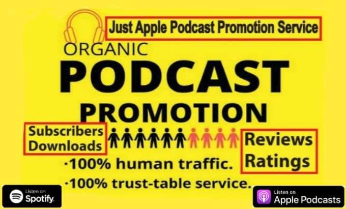 Bestseller - promote your podcast and increase download