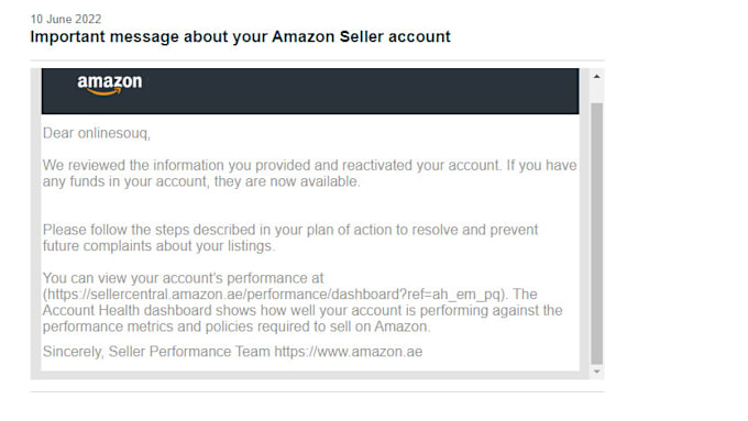 Gig Preview - Fix your amazon account and will write an appeal for amazon account suspensions