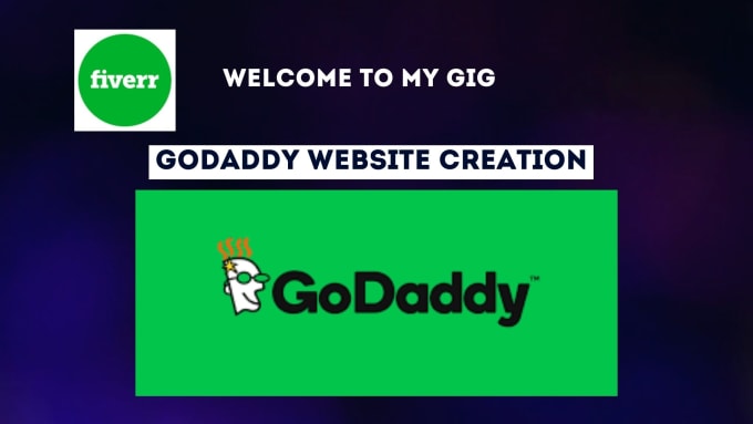 Gig Preview - Create godaddy website, design or redesign godaddy website