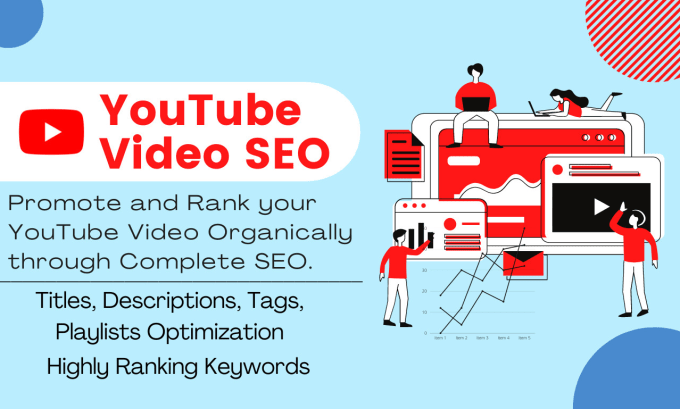 Gig Preview - Be your youtube video SEO and optimization specialist