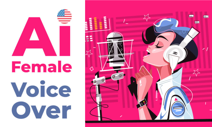 Gig Preview - Create a natural american female ai voice over