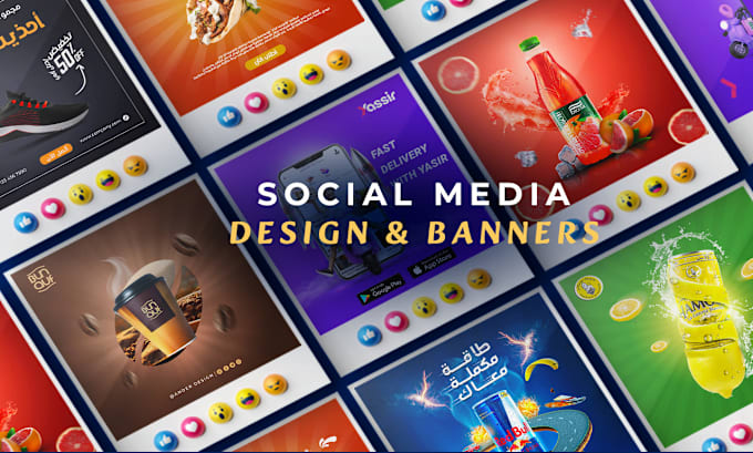 Gig Preview - Design unique  social media banners, web ads, and poster