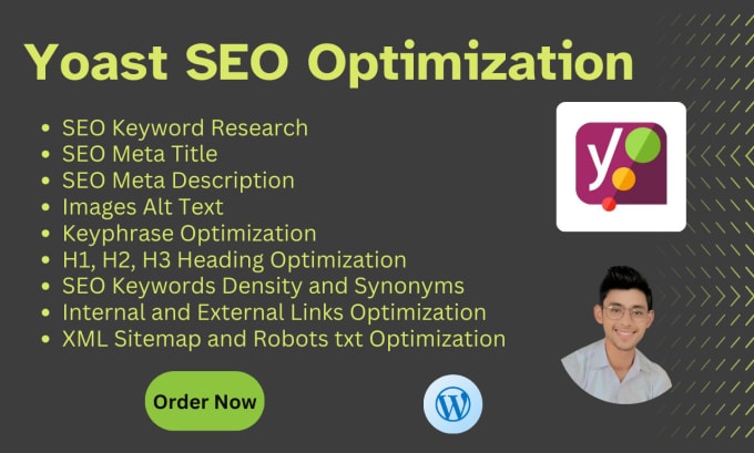 Gig Preview - Do onsite optimization of a post with wordpress yoast SEO