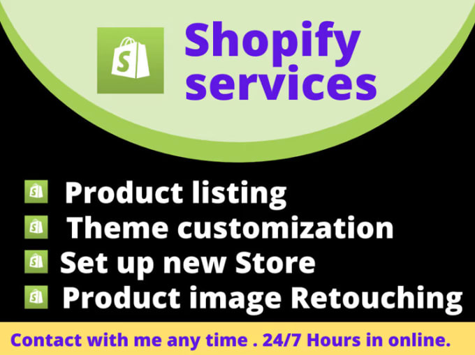 Gig Preview - Do shopify 10 products listing single or variation with SEO