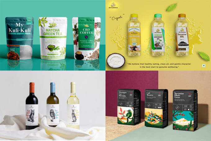 Gig Preview - Design product label, cosmetic, food product label design