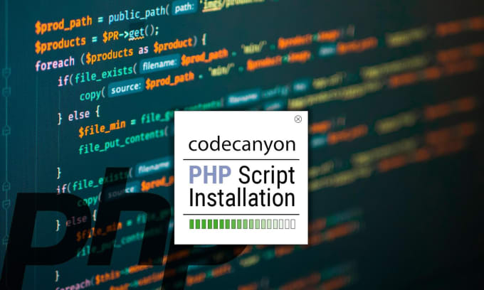 Gig Preview - Install any codecanyon PHP script and fix the bug