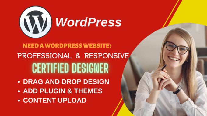 Gig Preview - Create top notch attractive and responsive wordpress website