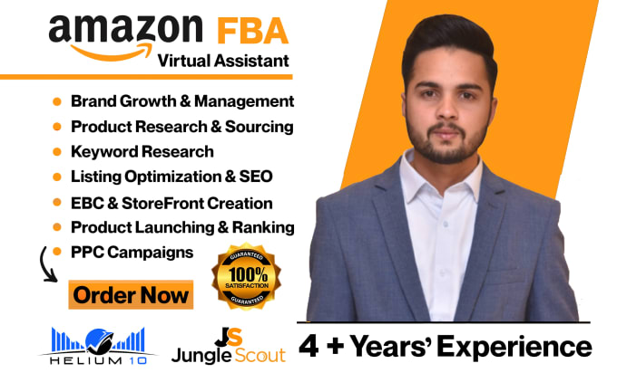 Gig Preview - Be your expert amazon virtual assistant or amazon fba consultant