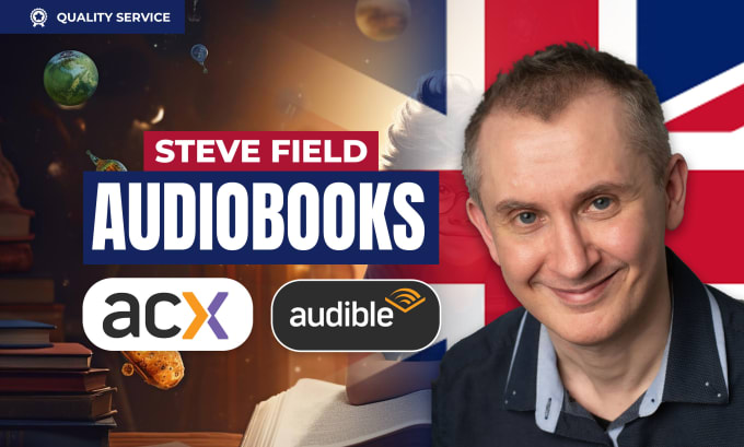 Bestseller - record your audiobook in a british english male accent to acx audible standards