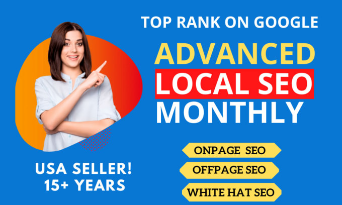 Gig Preview - Do monthly SEO service for google ranking website visibility