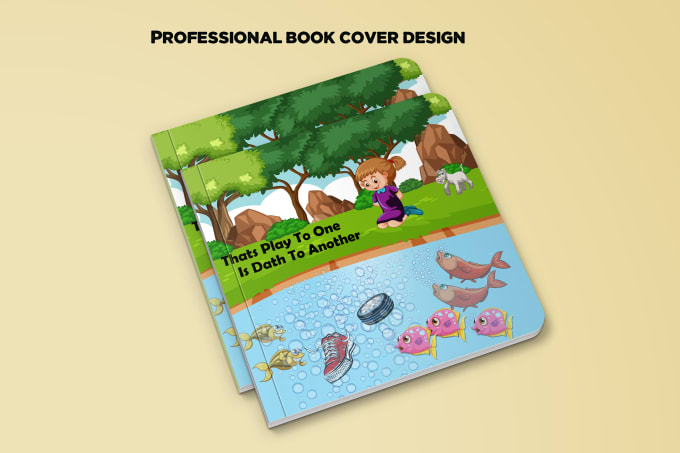 Gig Preview - Design illustration book cover, kids book cover,e book cover