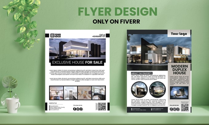 Gig Preview - Design real estate flyer for your real estate business