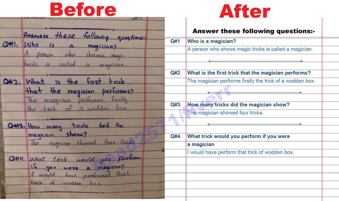 Gig Preview - Do document conversion pdf, handwritten to word, excel