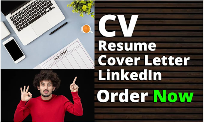 Gig Preview - Write your resume, cv cover letter and linkedin profile