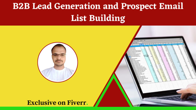 Gig Preview - Do b2b lead generation and prospect email list building