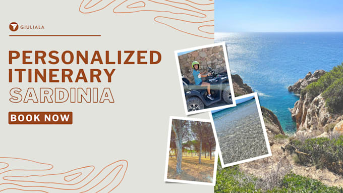 Gig Preview - Plan a researched itinerary for your vacation in sardinia