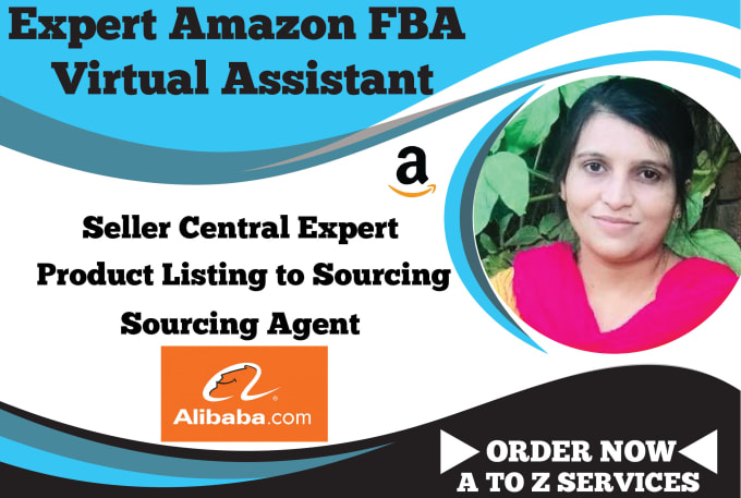 Gig Preview - Be expert amazon fba virtual assistant and amazon product sourcing expert