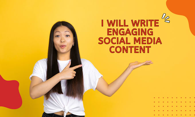 Gig Preview - Write social media copies for you within 24 hours