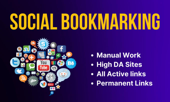 Gig Preview - Create 400 social bookmarking SEO backlinks