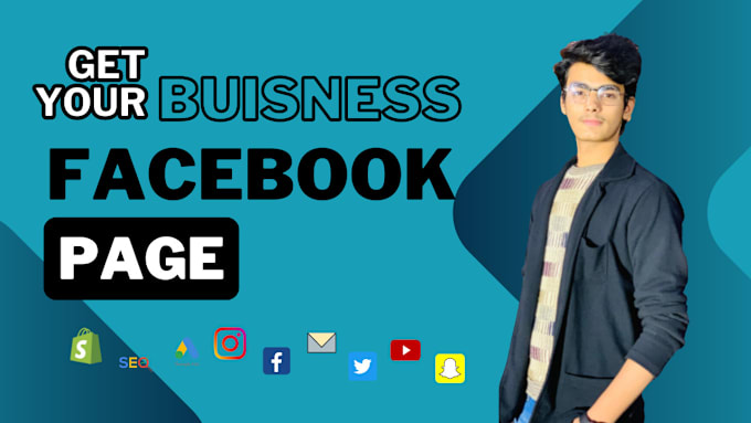 Gig Preview - Do facebook business page creation, fix, setup and promote it