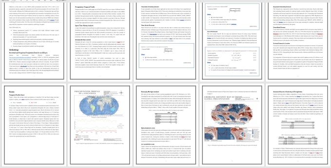 Gig Preview - Do geospatial analysis, mapping for report and research work