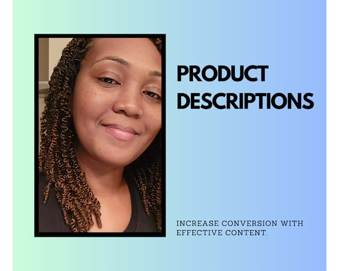 Gig Preview - Write engaging descriptions for your product or business