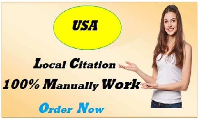 Gig Preview - Build 300 USA local citations and business directories for gmb ranking