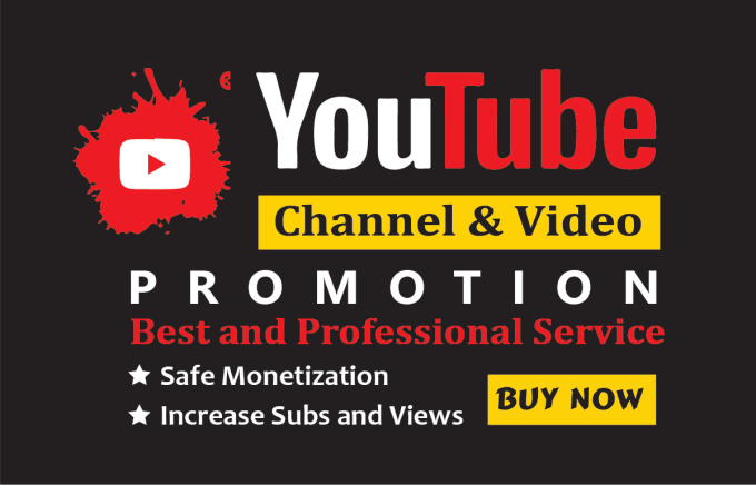 Gig Preview - Do organic youtube channel promotion to grow engagement complete monetization