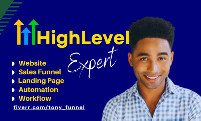 Gig Preview - Design gohighlevel landing page go highlevel funnel clone gohighlevel website