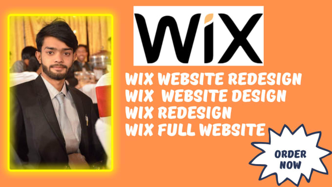 Gig Preview - Design wix website redesign or redesign wix website