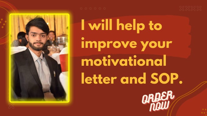 Gig Preview - Help to improve your motivational letters or sop