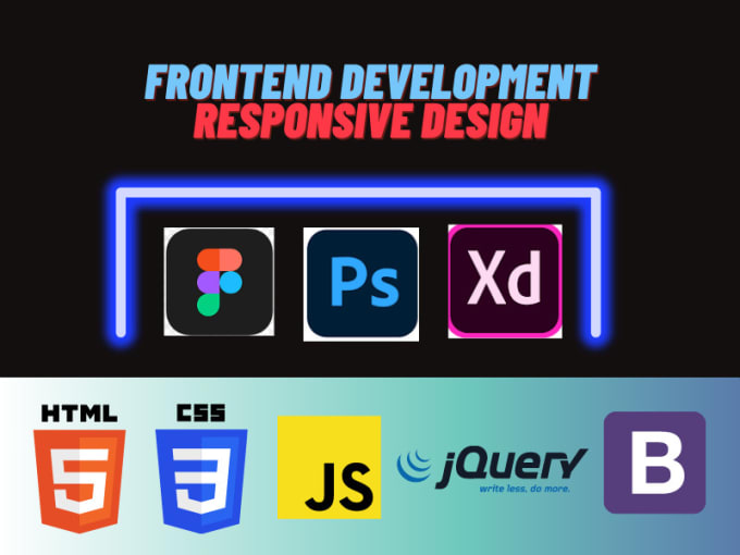 Gig Preview - Be your front end developer in HTML5 css3 javascript bootstrap4