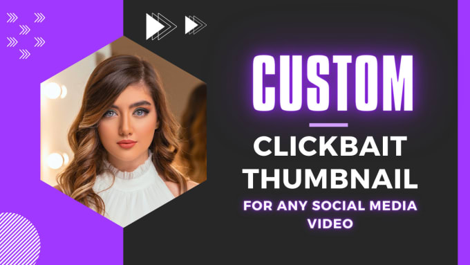 Gig Preview - Make high quality thumbnails for youtube videos in 15 mins