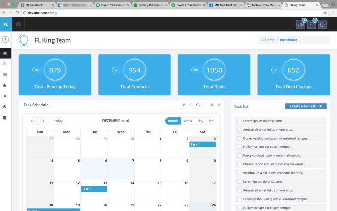 Gig Preview - Create a moving company CRM