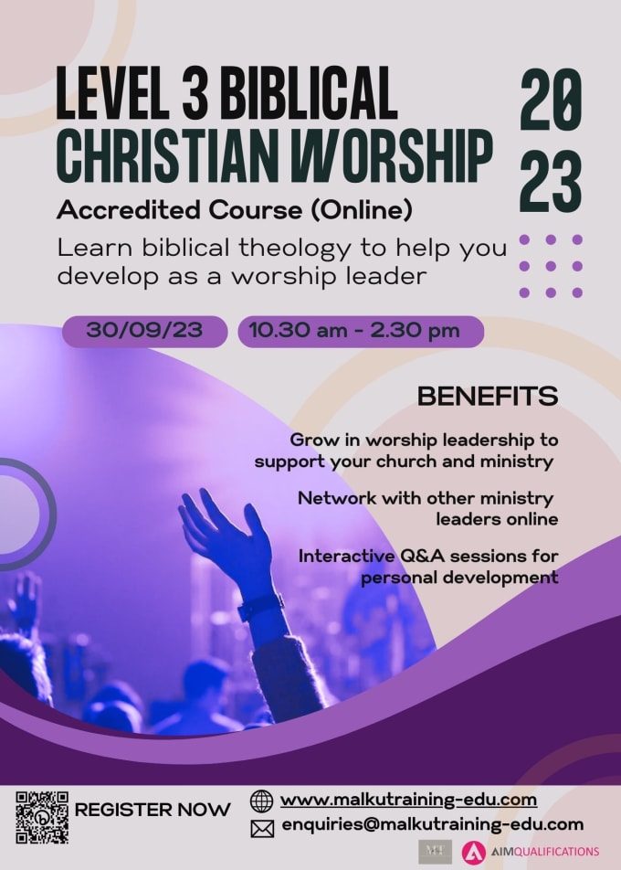 Gig Preview - Create and design an amazing flyer for christian events