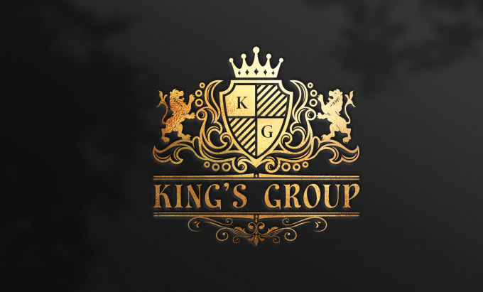 Gig Preview - Design luxury royal heraldic family crest and shield logo