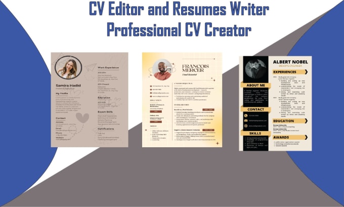 Gig Preview - Design or enhance your CV and resume in any language